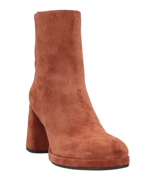 Evaluna Brown Ankle Boots