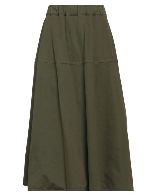 Jucca Green Midi Skirt