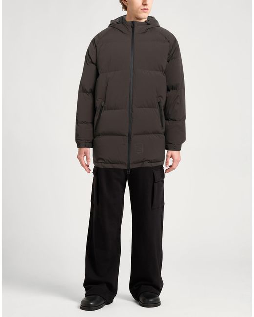 Paltò Gray Puffer for men