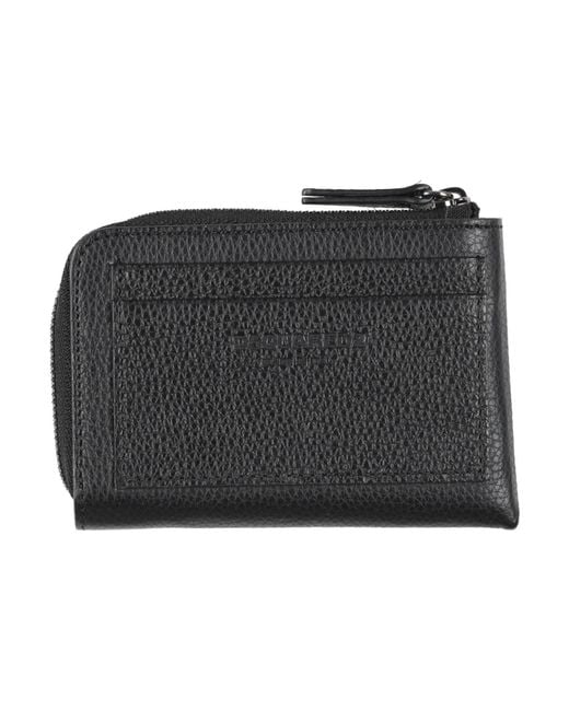 DSquared² Black Coin Purse Leather for men