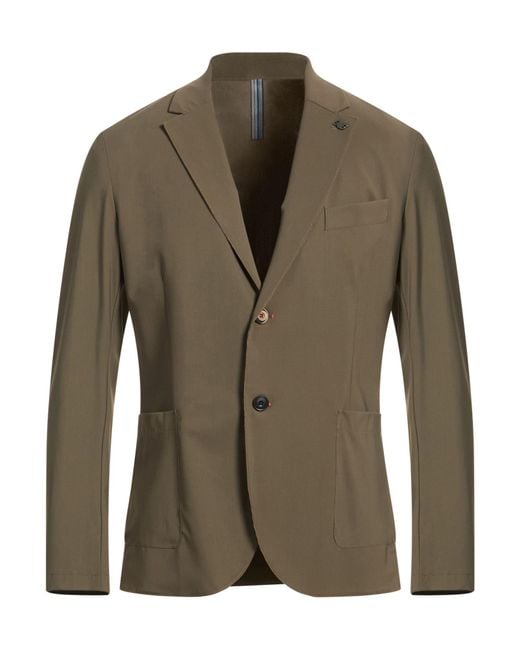 Bob Green Military Blazer Polyamide, Elastane for men