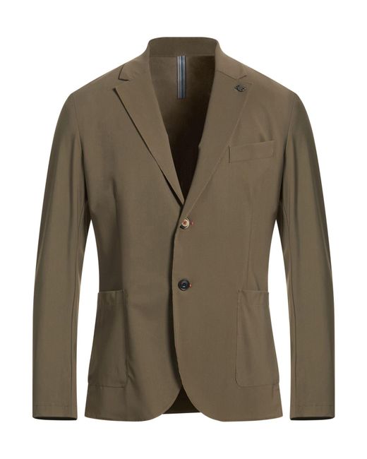 Bob Green Military Blazer Polyamide, Elastane for men