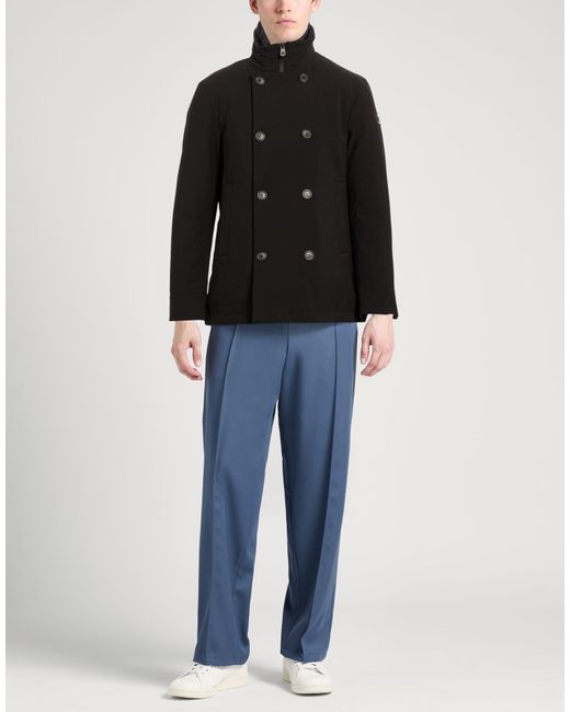 Peuterey Black Coat for men