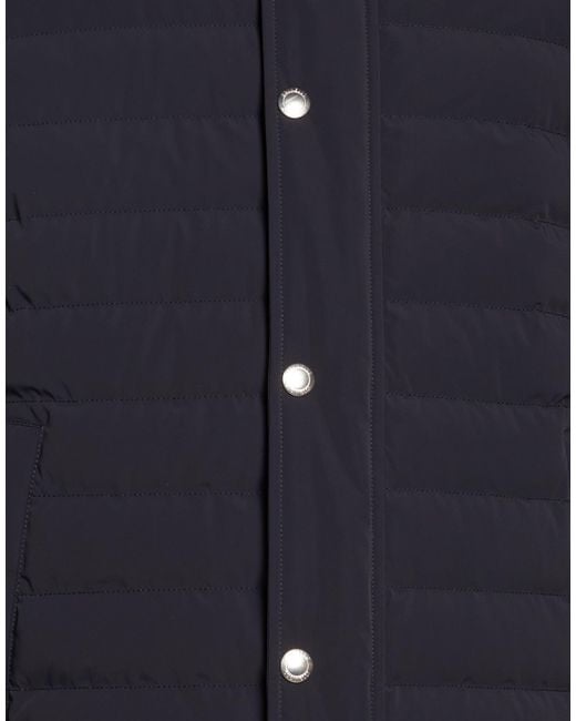Brunello Cucinelli Blue Puffer Polyamide, Elastane, Nylon for men