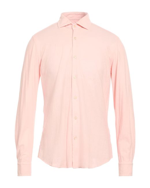 Guglielminotti Pink Shirts for men