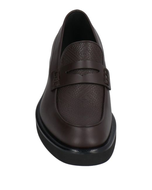 Emporio Armani Mokassin in Black für Herren