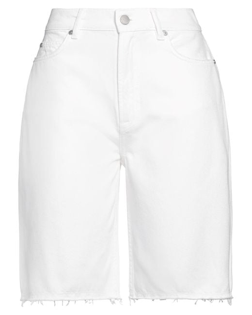 RED Valentino White Shorts & Bermuda Shorts