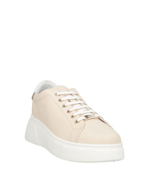 Liu Jo Natural Sneakers Leather