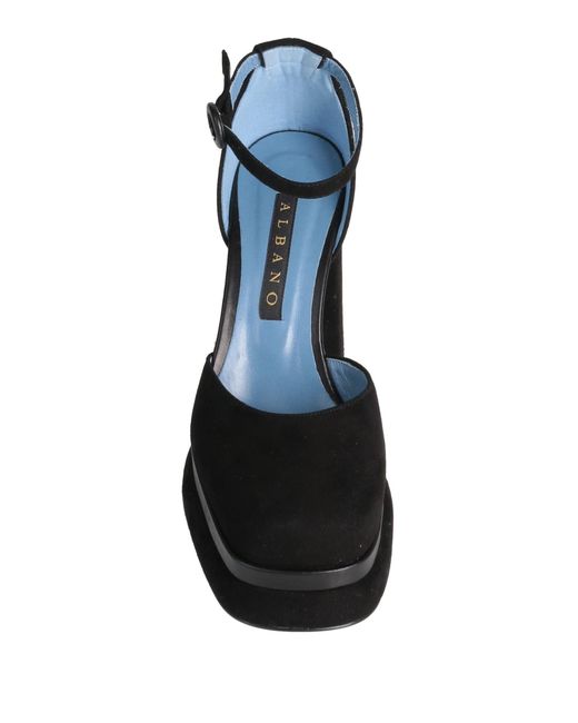 Albano Black Pumps