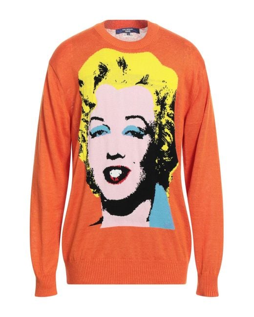 Pullover di Junya Watanabe in Orange da Uomo
