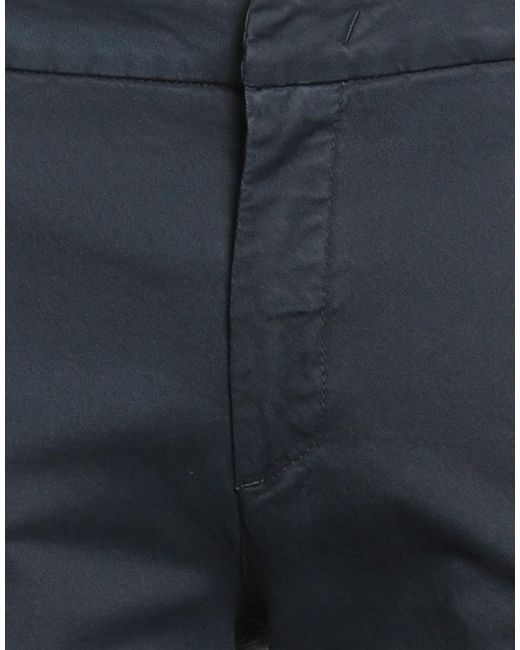 Entre Amis Blue Pants Cotton, Elastane for men