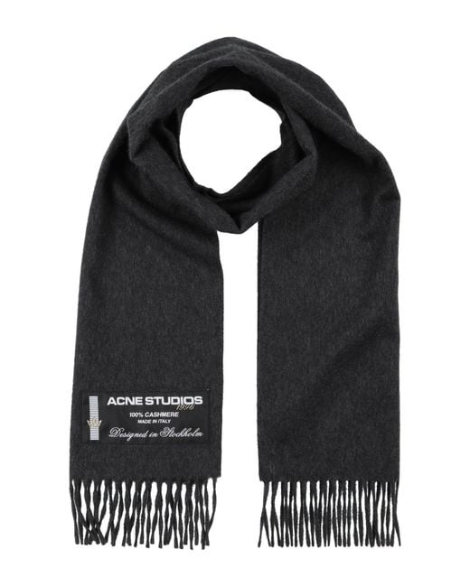 Bufanda Acne de color Black