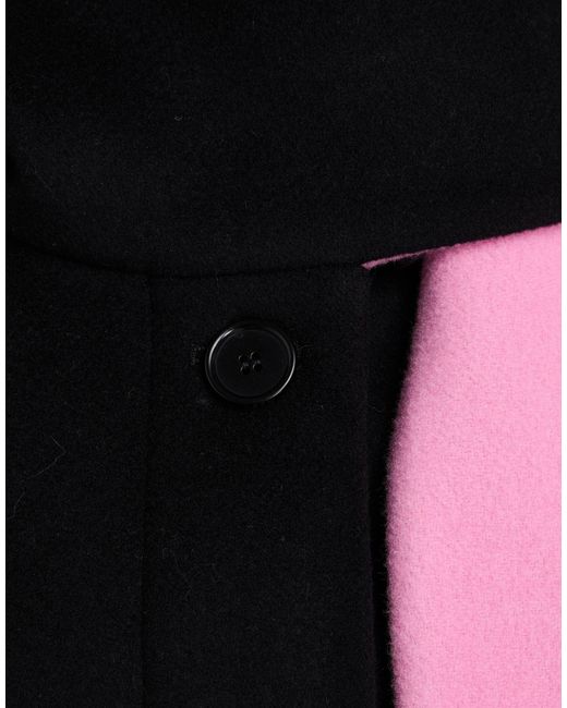 MSGM Black Cape Virgin Wool, Polyamide