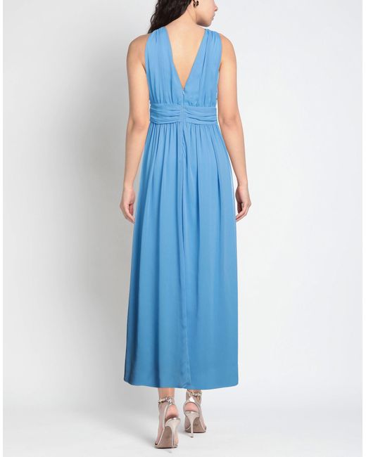 Hanita Blue Maxi-Kleid