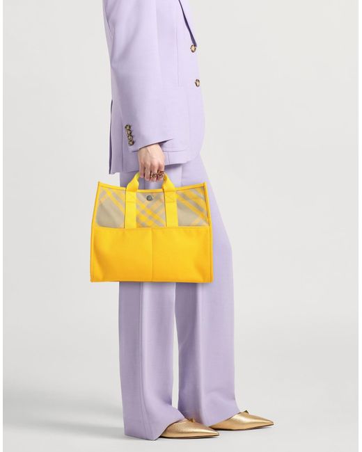 Burberry Yellow Handbag