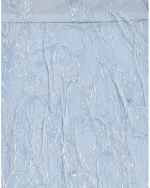 Siste's Blue Capsule Mini Skirt Polyester