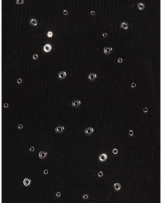 MSGM Black Sweater Wool, Cashmere