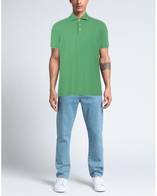 Della Ciana Green Polo Shirt for men