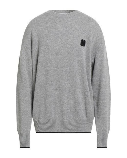 MSGM Gray Sweater Wool, Cashmere for men
