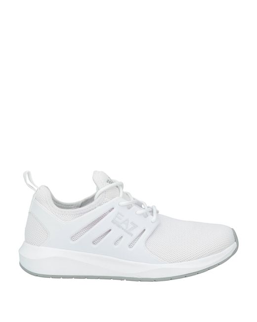 EA7 White Trainers