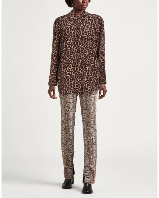 Anine Bing Brown Shirt