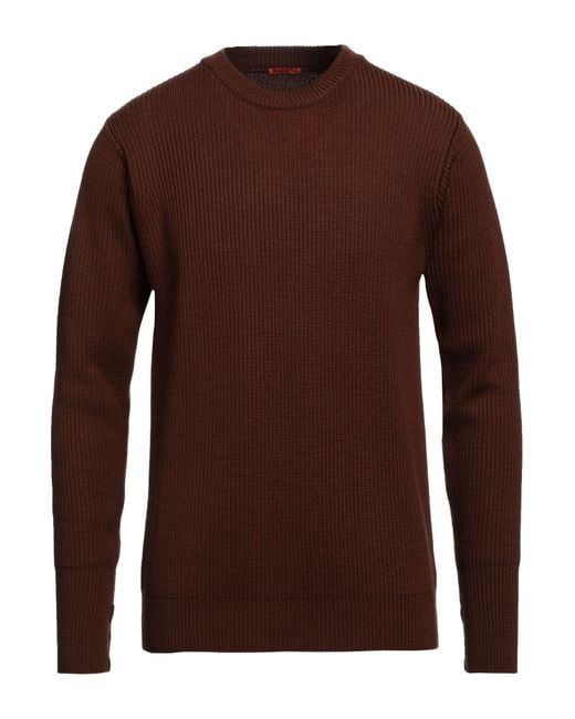 Pullover Barena de hombre de color Brown