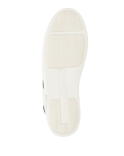 ARMANI EXCHANGE White Trainers