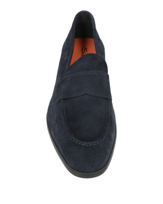 Santoni Blue Loafer for men