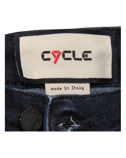 CYCLE Blue Jeanshose