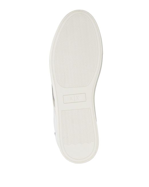 ARMANI EXCHANGE White Trainers for men