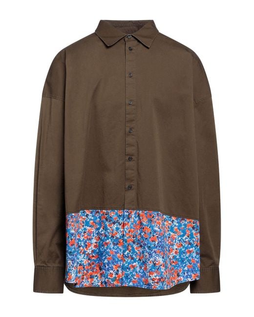 Camisa DSquared² de hombre de color Brown
