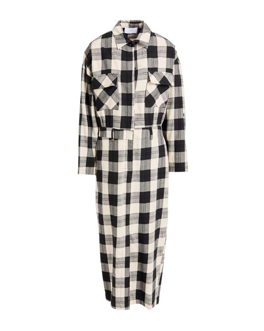 Soallure White Maxi Dress Cotton, Polyester, Acrylic