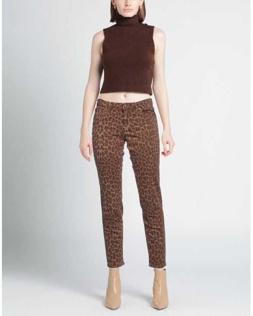 P.A.R.O.S.H. Brown Jeans