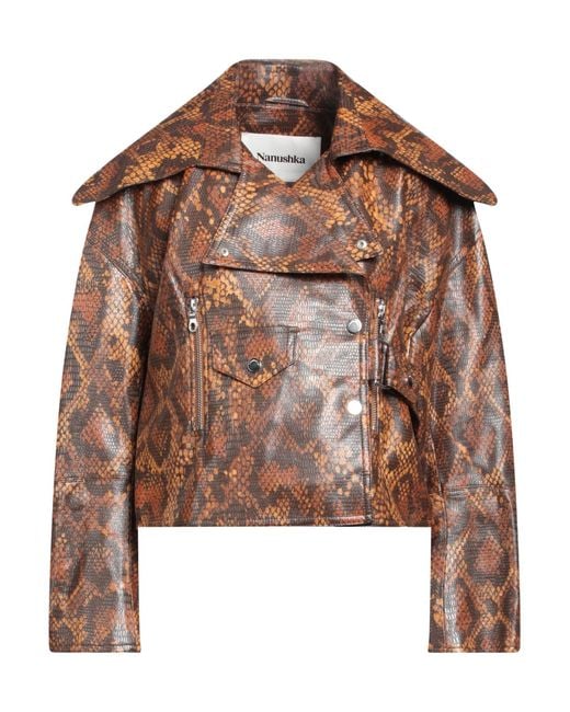 Nanushka Brown Jacket