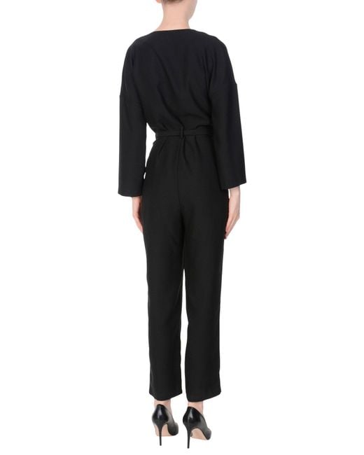 Soallure Black Jumpsuit Polyester