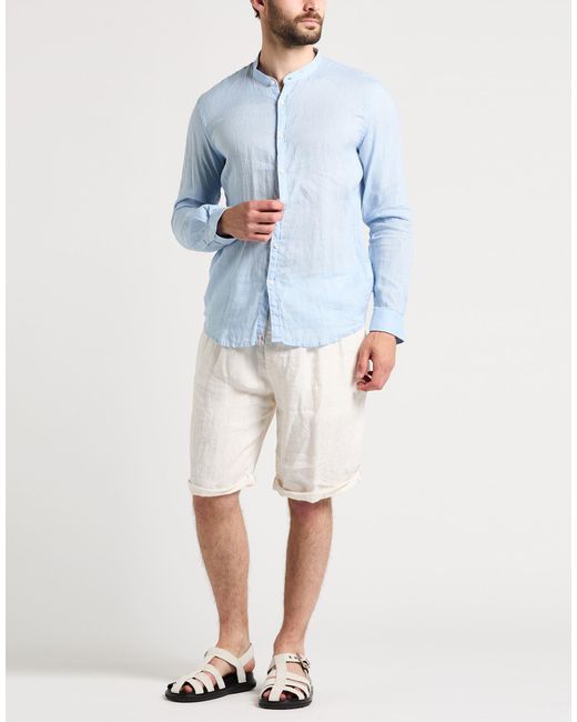 Officina 36 Blue Shirts for men