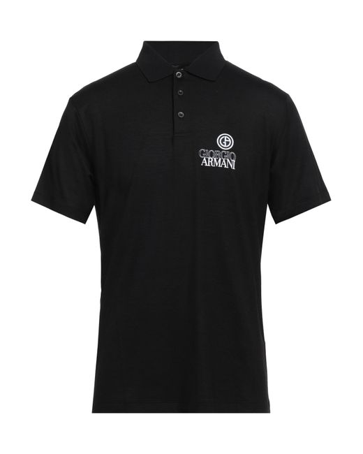Giorgio Armani Poloshirt in Black für Herren