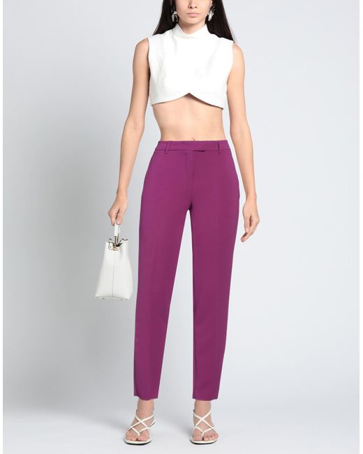 Max Mara Purple Trouser