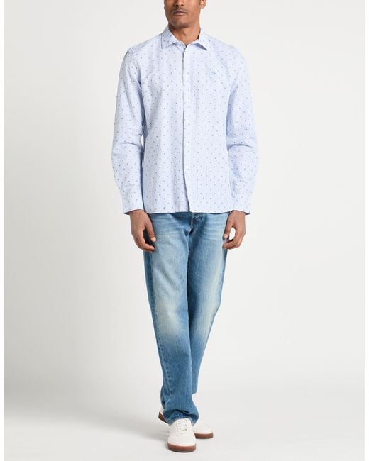 North Sails Blue Sky Shirt Linen, Cotton for men