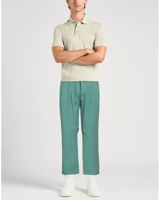 Pantalone di Massimo Alba in Green da Uomo