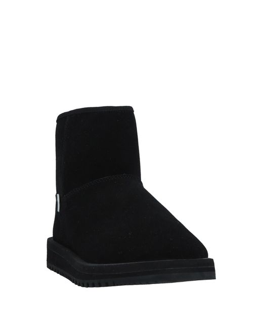 Suicoke Black Ankle Boots for men