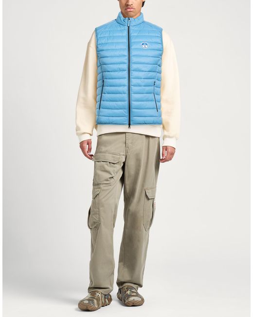North Sails Blue Light Vest Polyamide for men