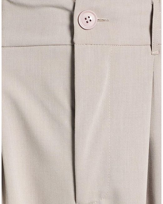 gavroche paris White Pants Polyester, Viscose, Elastane for men
