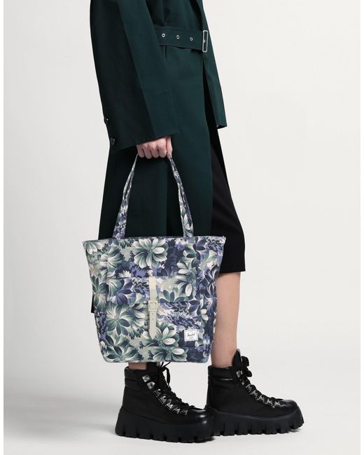 Herschel Supply Co. Blue Military Shoulder Bag Recycled Pet