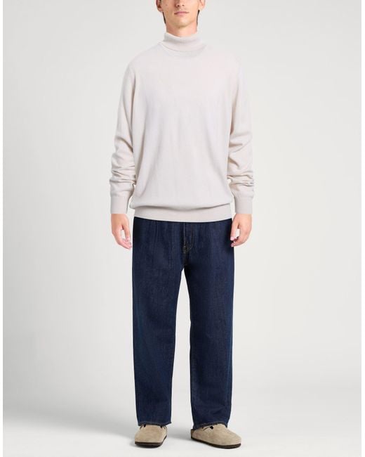 Gran Sasso White Turtleneck for men