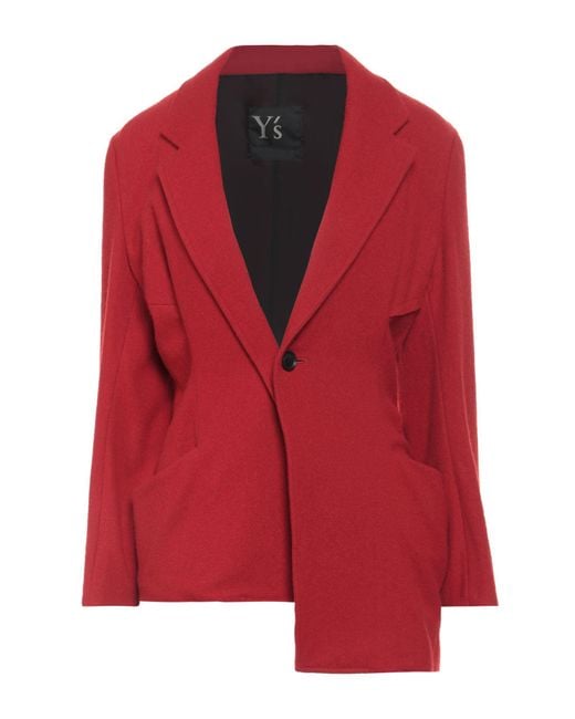 Y's Yohji Yamamoto Red Blazer