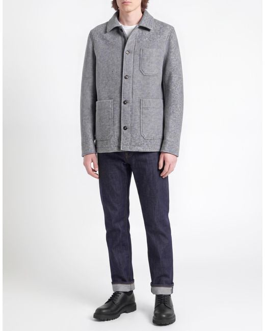 Manuel Ritz Gray Coat for men