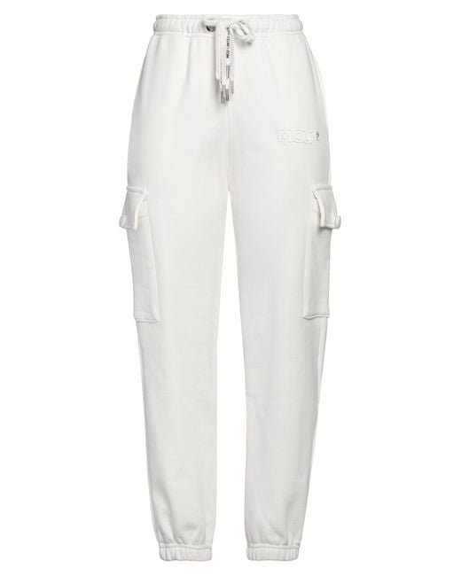 M.C.U Marco Cassese Union White Trouser