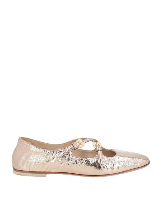 A.Bocca White Ballet Flats