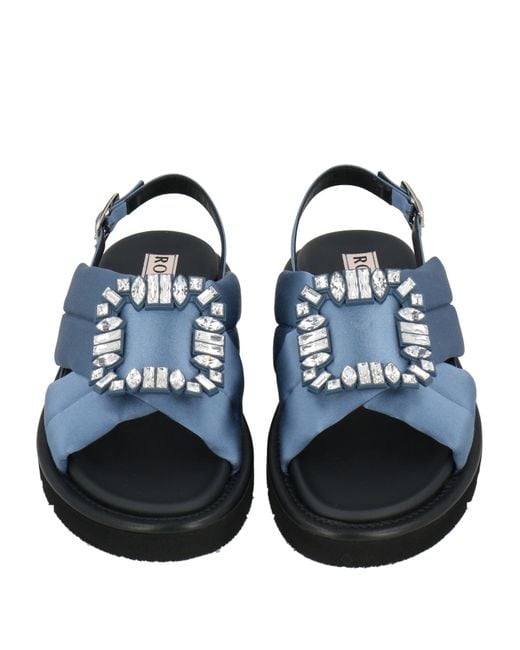 Roger Vivier Blue Sandals